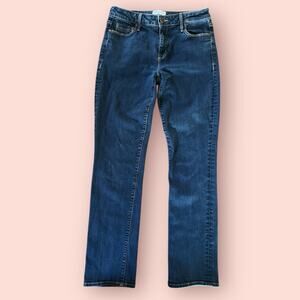 Parker Smith PS Women Blue Jeans Straight Leg 29 Mid Rise 29x29